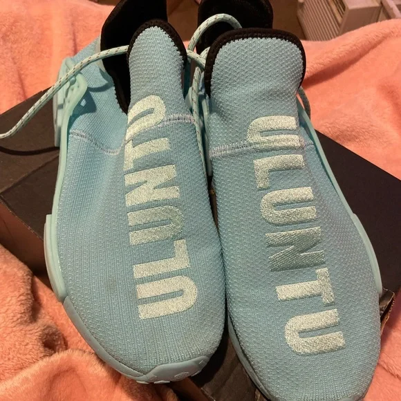 adidas | Shoes | 22 Pharrell X Nmd Human Race Aqua | Poshmark display picture 1